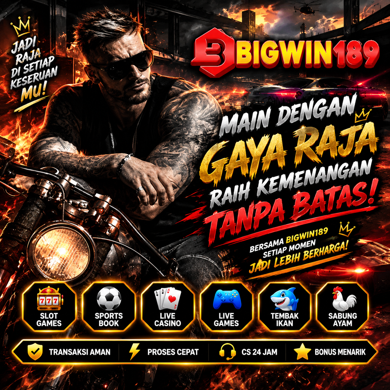 Banner BIGWIN189 Trusted Brand
